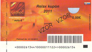 Chèque Déjeuner Relax kupón Cadhoc